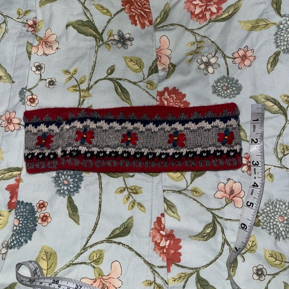 Vintage Northwest Territory Wool Headband - Picture 2 of 5